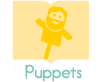 Cut-out puppets
