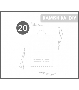 20 Pegatinas Kamishibai DIY (para escribir cuentos PRO A3)